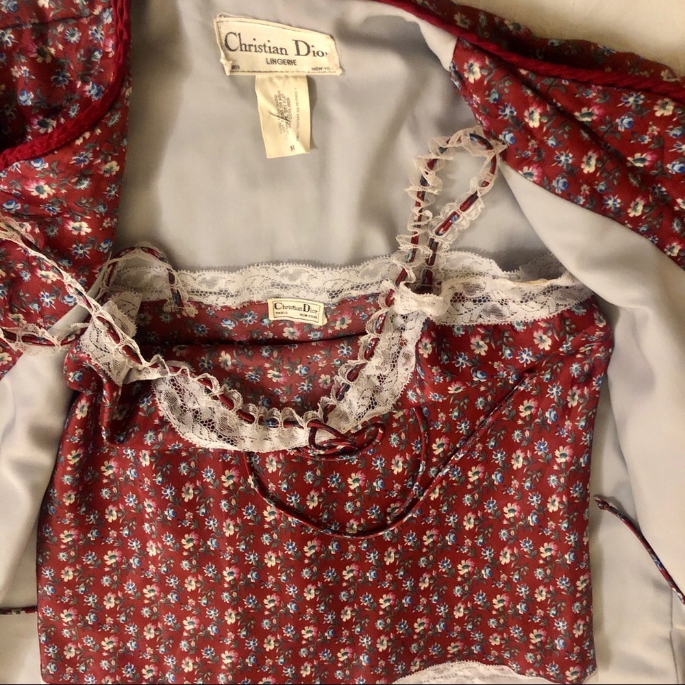 Christian Dior Loungewear - 3-Piece Pajama Set - Picture 4 of 4